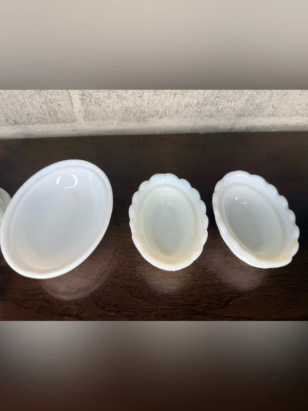White Milk Glass Hen on Nest Decorative Dish - Classic Kitchen Accent